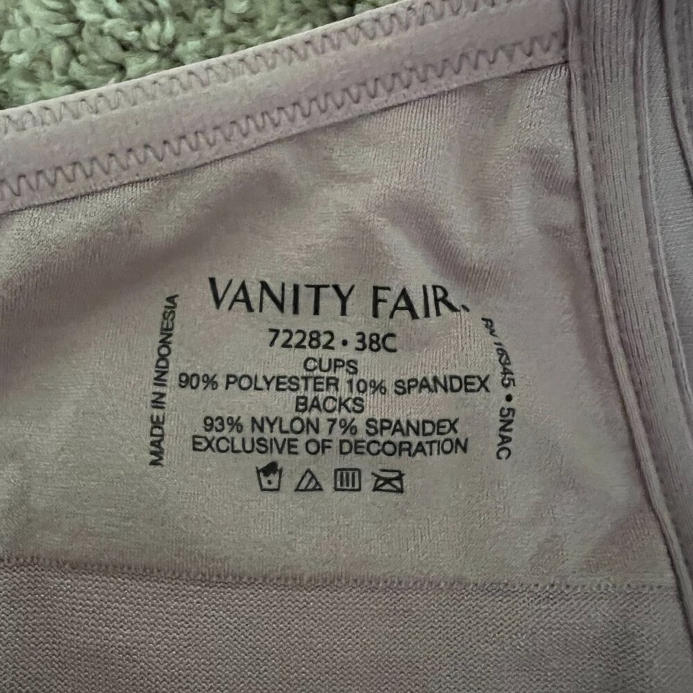 Vanity Fair Bra Quartz 38C NWT - Picture 4 of 6